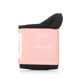 [20B06020NB65] SOFT SOCKS W LONG