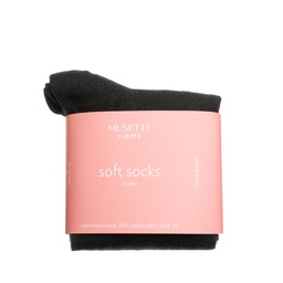 [20B06200NA95] SOFT SOCKS W SHORT