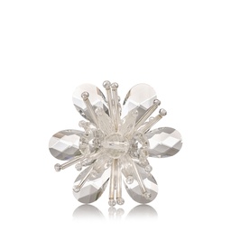 [22C46P190962] ACC PANTOF CRYSTAL FLOWER